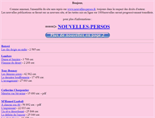 Tablet Screenshot of 1000nouvelles.com